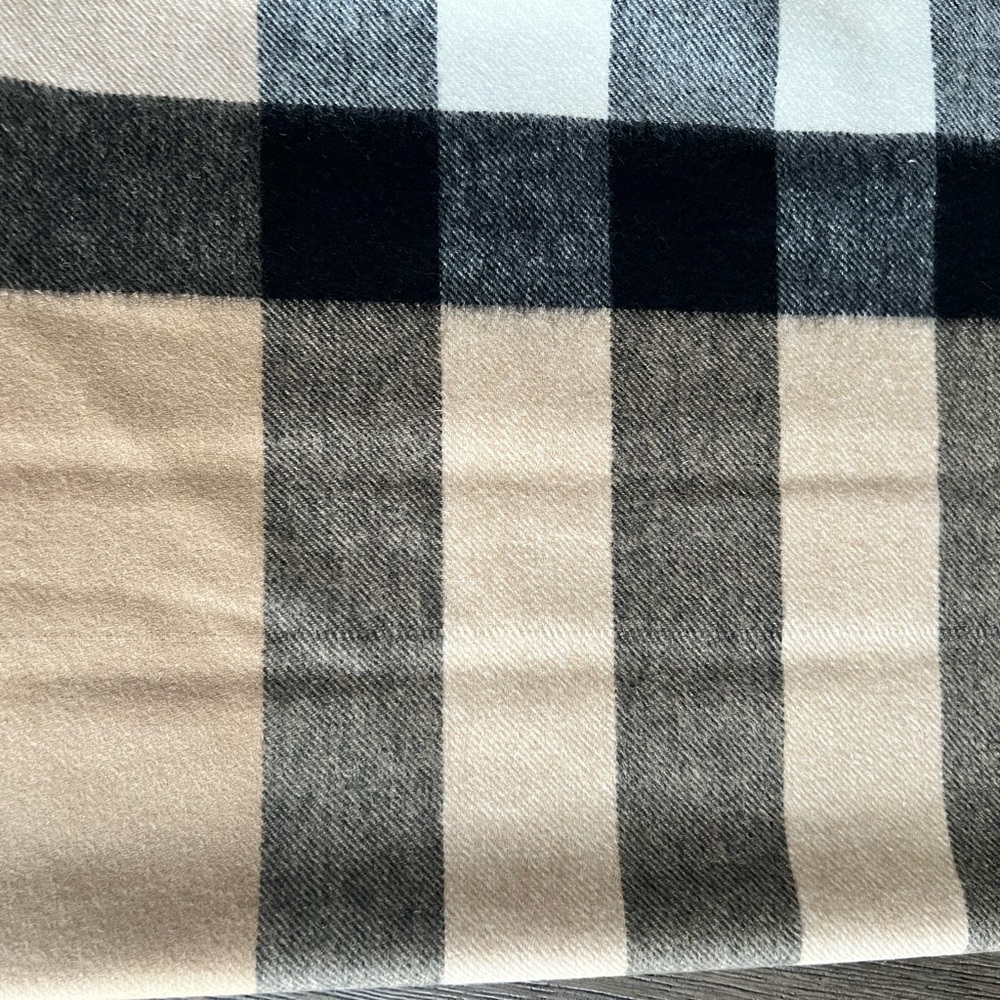 Burberry Cashmere Chack Scarf - Picture 12 of 16